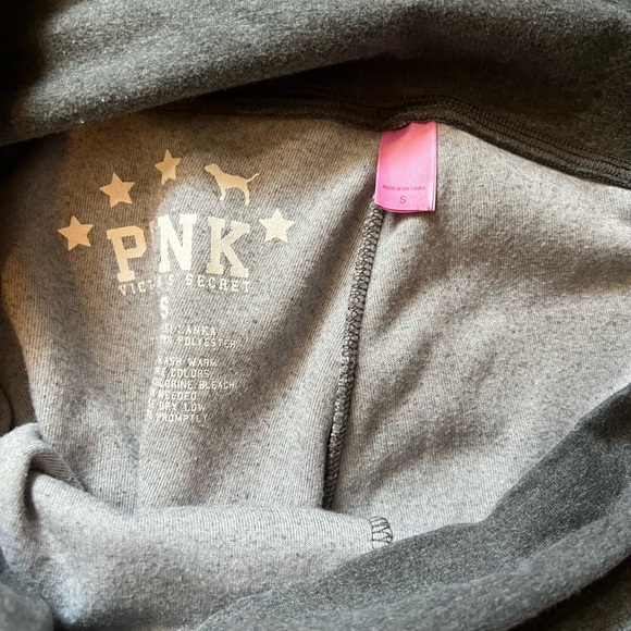 Victoria's Secret PINK Vintage Gray Velour Pant Size S - Picture 5 of 5